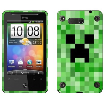   «Creeper face - Minecraft»   HTC Gratia