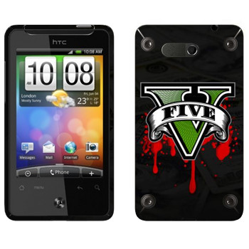   «GTA 5 - logo blood»   HTC Gratia