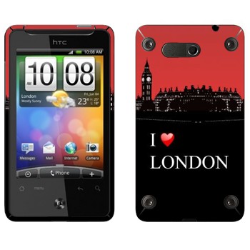   «I love London»   HTC Gratia