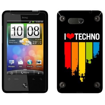   «I love techno»   HTC Gratia