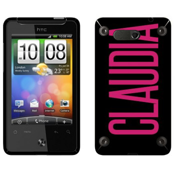   «Claudia»   HTC Gratia