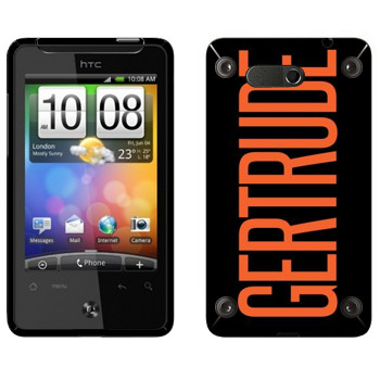   «Gertrude»   HTC Gratia