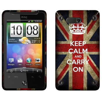   «Keep calm and carry on»   HTC Gratia