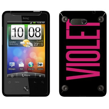   «Violet»   HTC Gratia