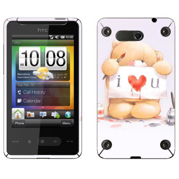   «  - I love You»   HTC HD mini