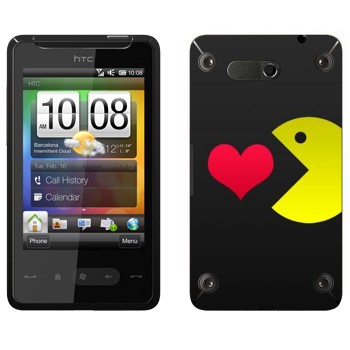   «I love Pacman»   HTC HD mini