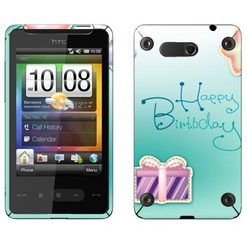   «Happy birthday»   HTC HD mini