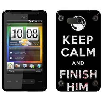   «Keep calm and Finish him Mortal Kombat»   HTC HD mini