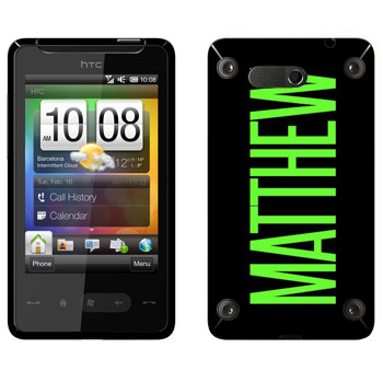   «Matthew»   HTC HD mini