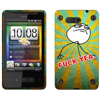   «Fuck yea»   HTC HD mini