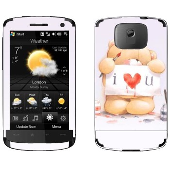   «  - I love You»   HTC HD