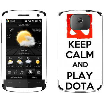   «Keep calm and Play DOTA»   HTC HD