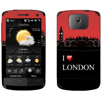   «I love London»   HTC HD
