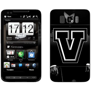   «GTA 5 black logo»   HTC HD2 Leo