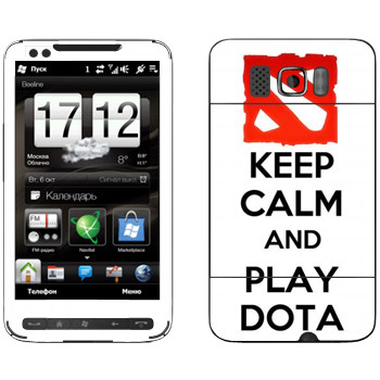  «Keep calm and Play DOTA»   HTC HD2 Leo
