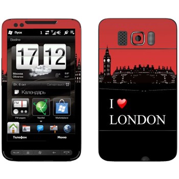   «I love London»   HTC HD2 Leo