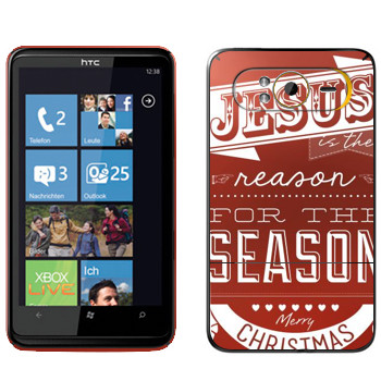  «Jesus is the reason for the season»   HTC HD7 Schubert