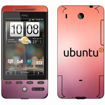   «Ubuntu»   HTC Hero