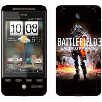   «Battlefield: Back to Karkand»   HTC Hero