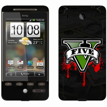   «GTA 5 - logo blood»   HTC Hero