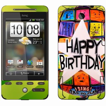   «  Happy birthday»   HTC Hero