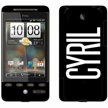   «Cyril»   HTC Hero
