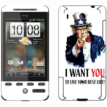   « : I want you!»   HTC Hero