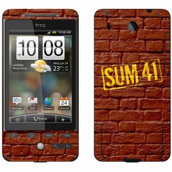   «- Sum 41»   HTC Hero
