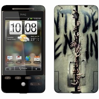   «Don't open, dead inside -  »   HTC Hero