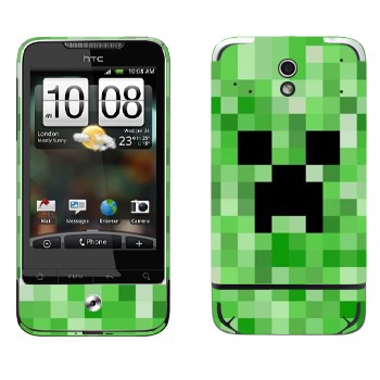   «Creeper face - Minecraft»   HTC Legend