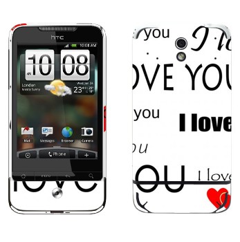   «I Love You -   »   HTC Legend