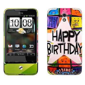   «  Happy birthday»   HTC Legend