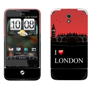   «I love London»   HTC Legend