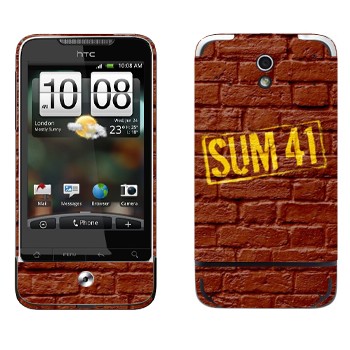   «- Sum 41»   HTC Legend