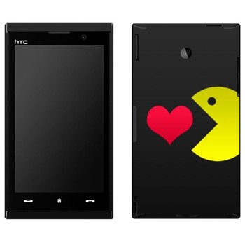   «I love Pacman»   HTC Max 4G