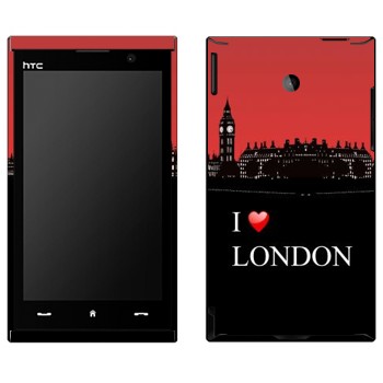   «I love London»   HTC Max 4G