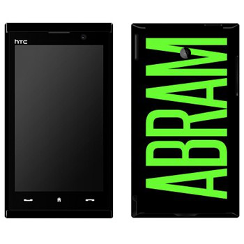   «Abram»   HTC Max 4G