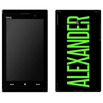   «Alexander»   HTC Max 4G