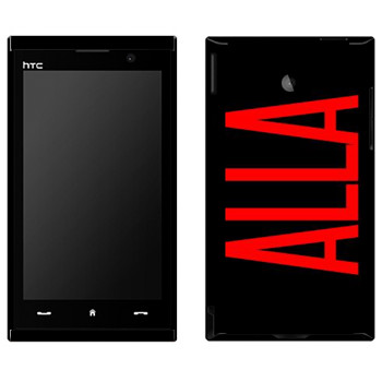   «Alla»   HTC Max 4G