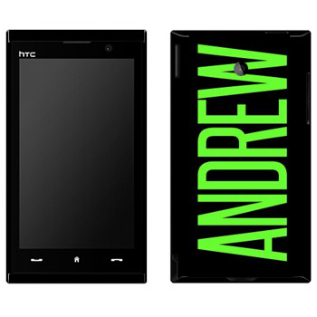   «Andrew»   HTC Max 4G