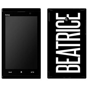   «Beatrice»   HTC Max 4G