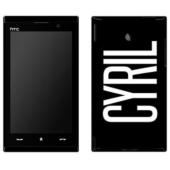   «Cyril»   HTC Max 4G