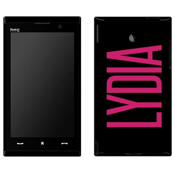   «Lydia»   HTC Max 4G