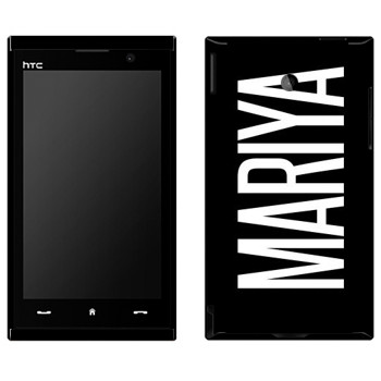   «Mariya»   HTC Max 4G