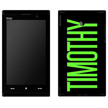   «Timothy»   HTC Max 4G