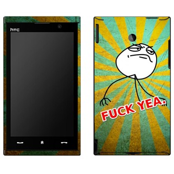   «Fuck yea»   HTC Max 4G