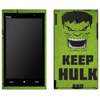   «Keep Hulk and»   HTC Max 4G