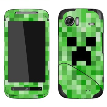   «Creeper face - Minecraft»   HTC Mozart