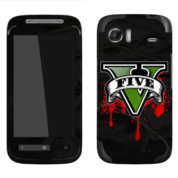   «GTA 5 - logo blood»   HTC Mozart