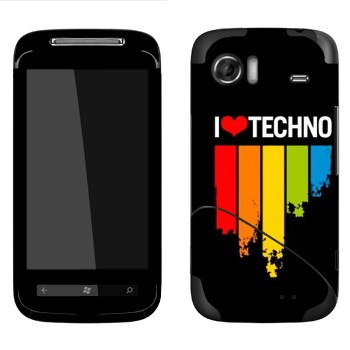   «I love techno»   HTC Mozart